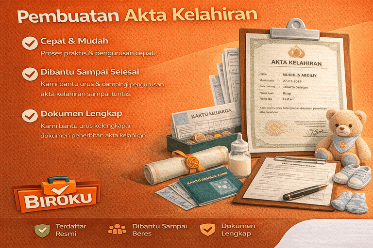 Pembuatan Akta Kelahiran